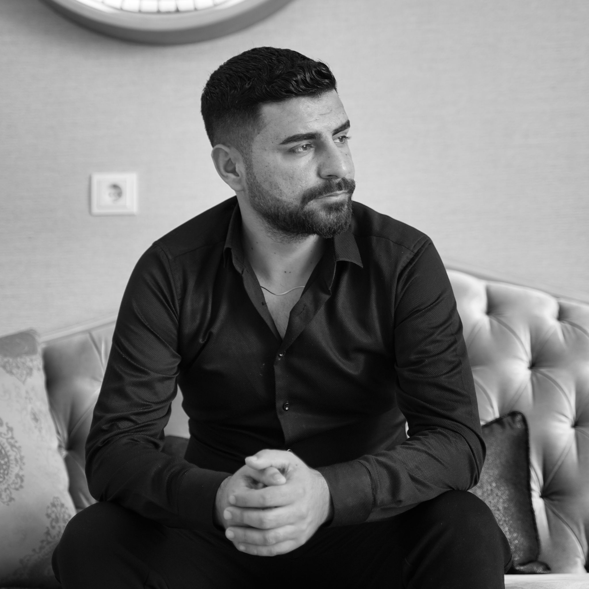 Sabri Örge etkinlik öncesi backstage hazırlık anı